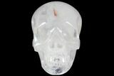 Realistic, Polished Quartz Crystal Skull #116693-1